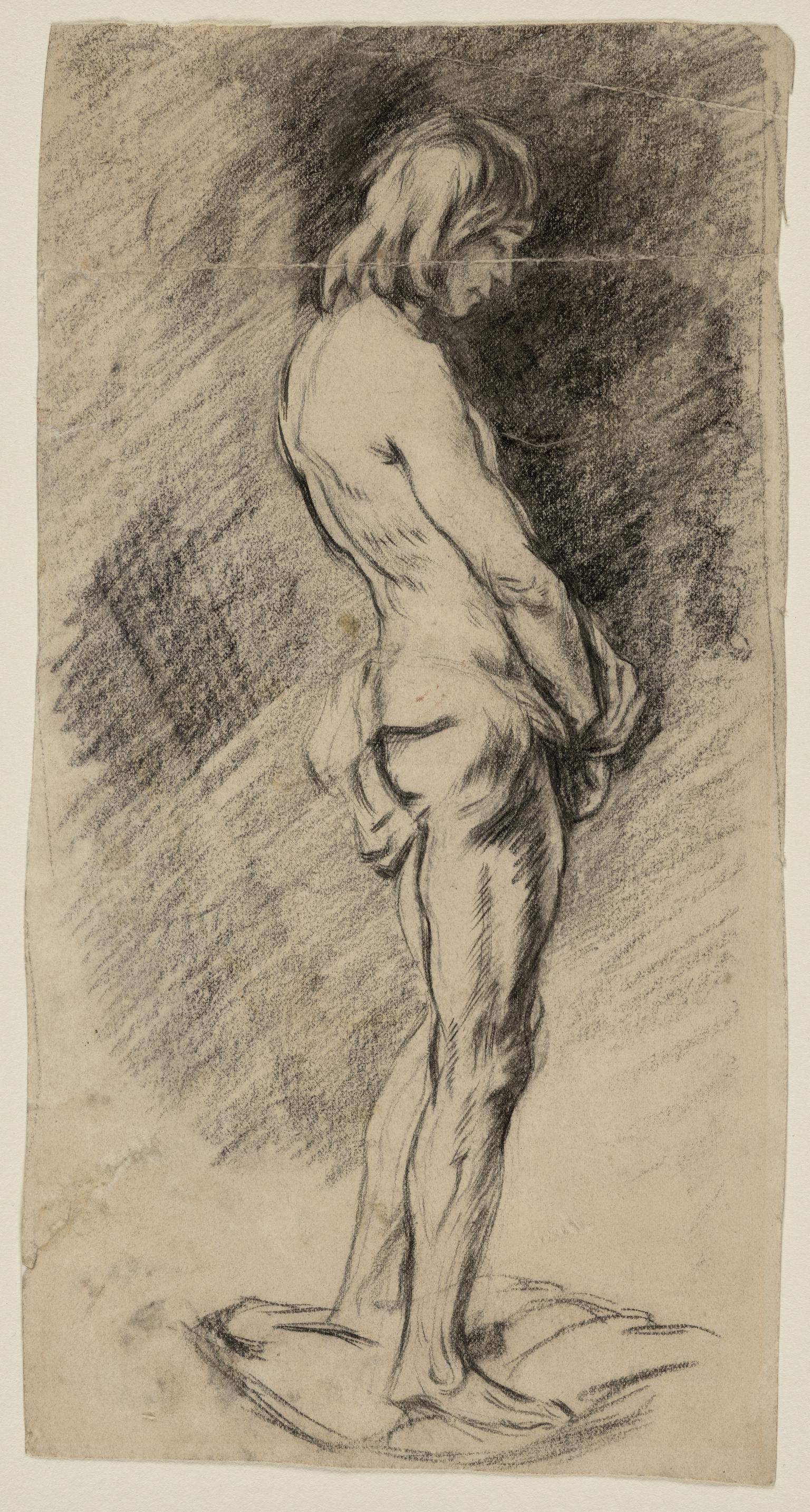 Male nude, standing