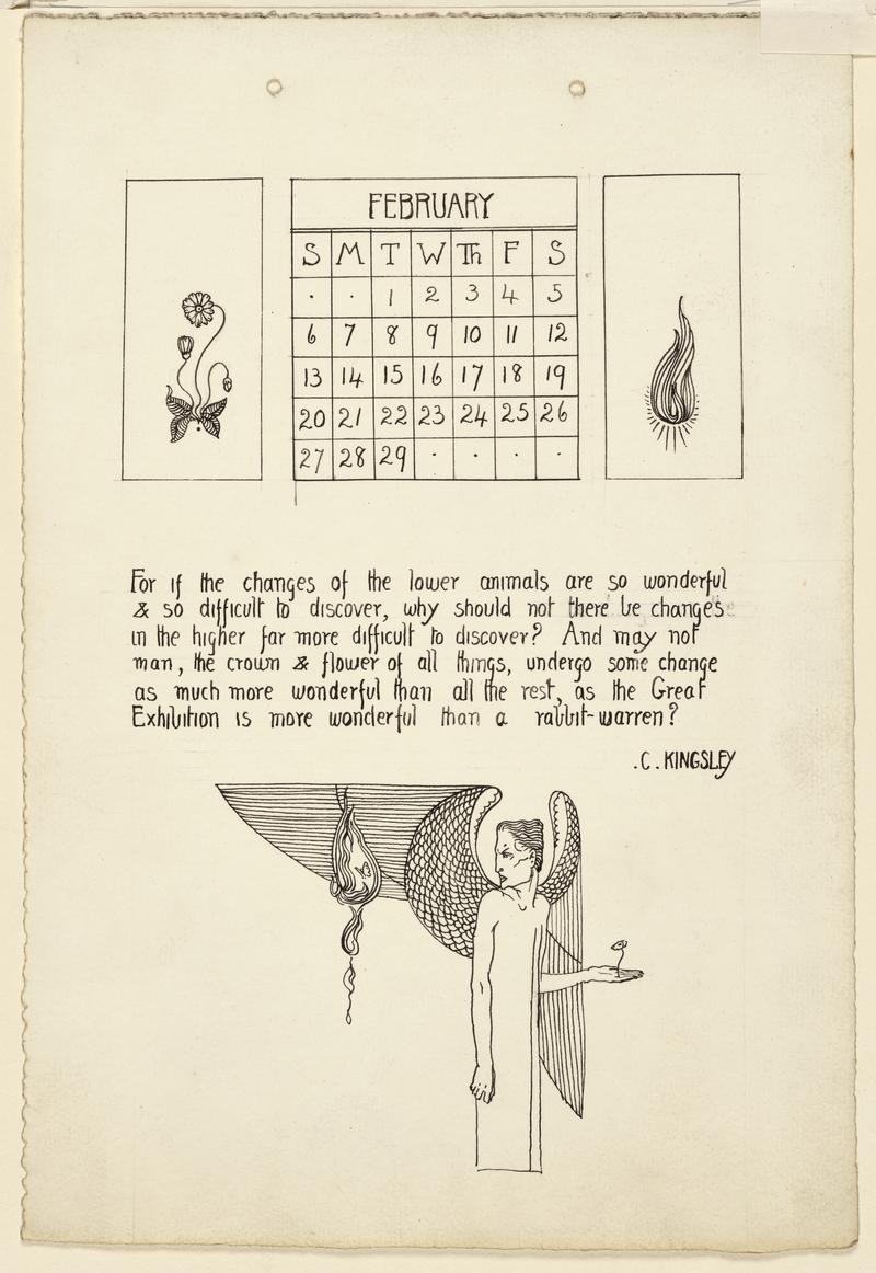 Calendar for February 1916