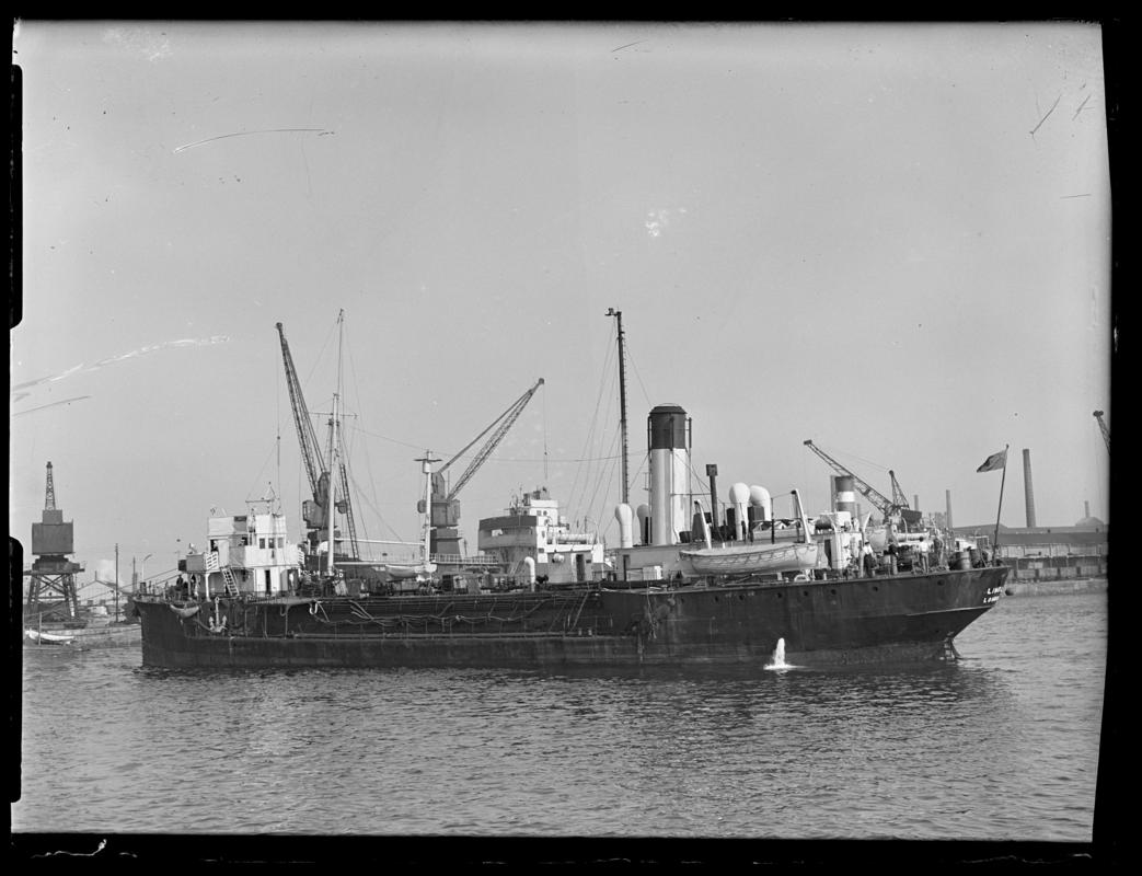 S.S. LIMOL, glass negative