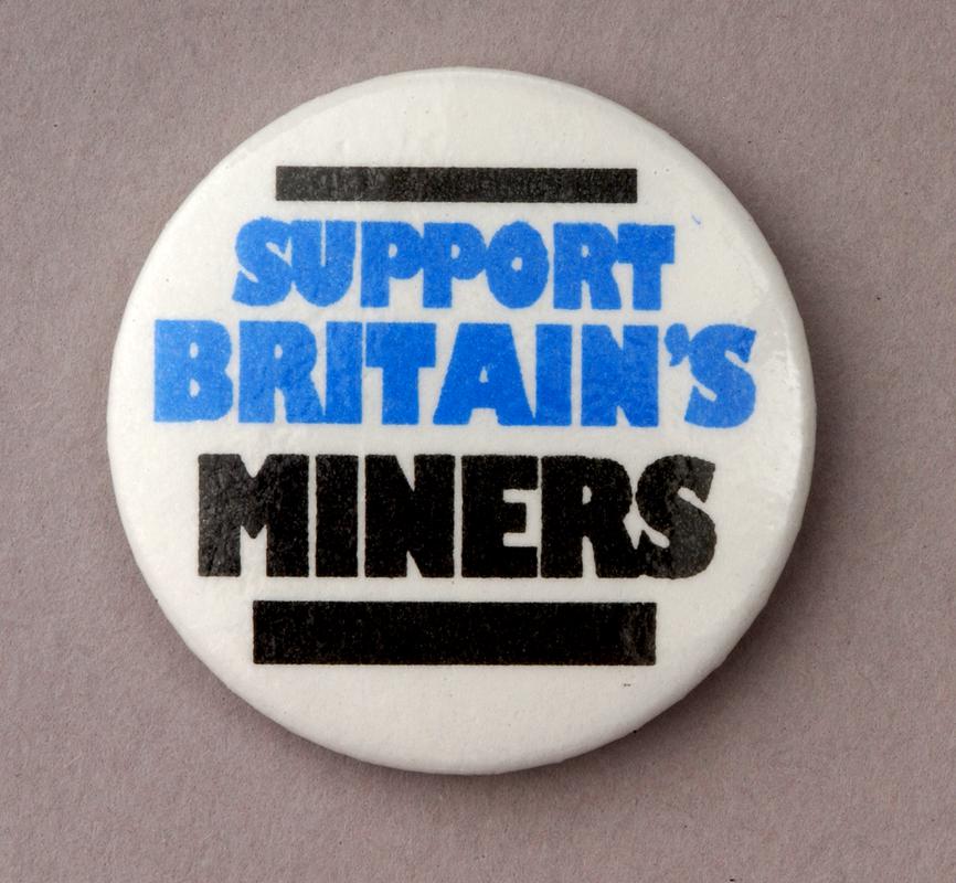 Lapel badge &quot;Support Britain&#039;s Miners&quot;