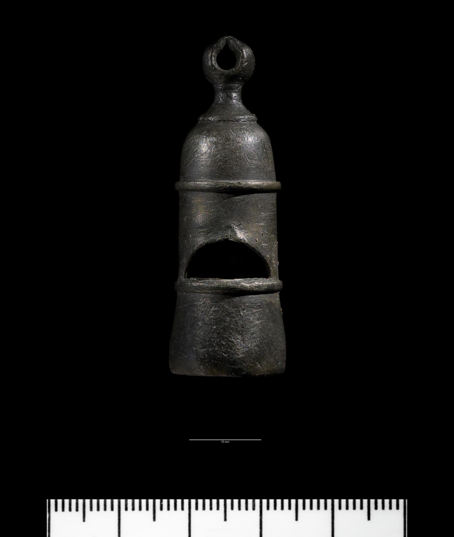 Post-Medieval tin alloy whistle