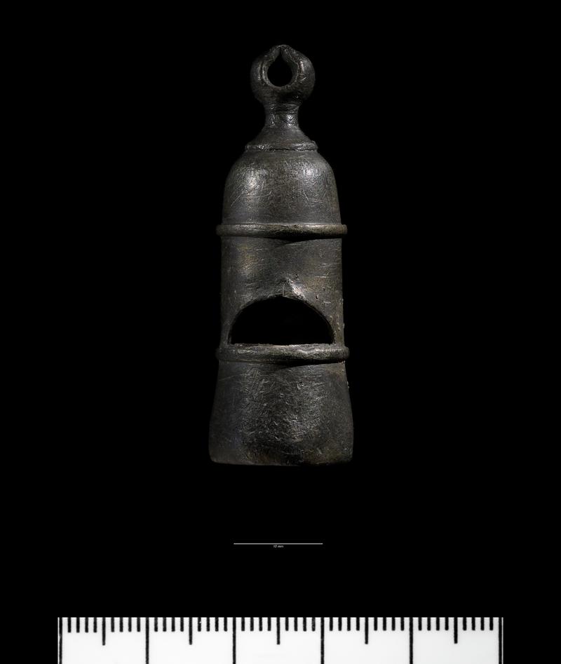 Silver personal whistle, late 17th or 18th centuries AD