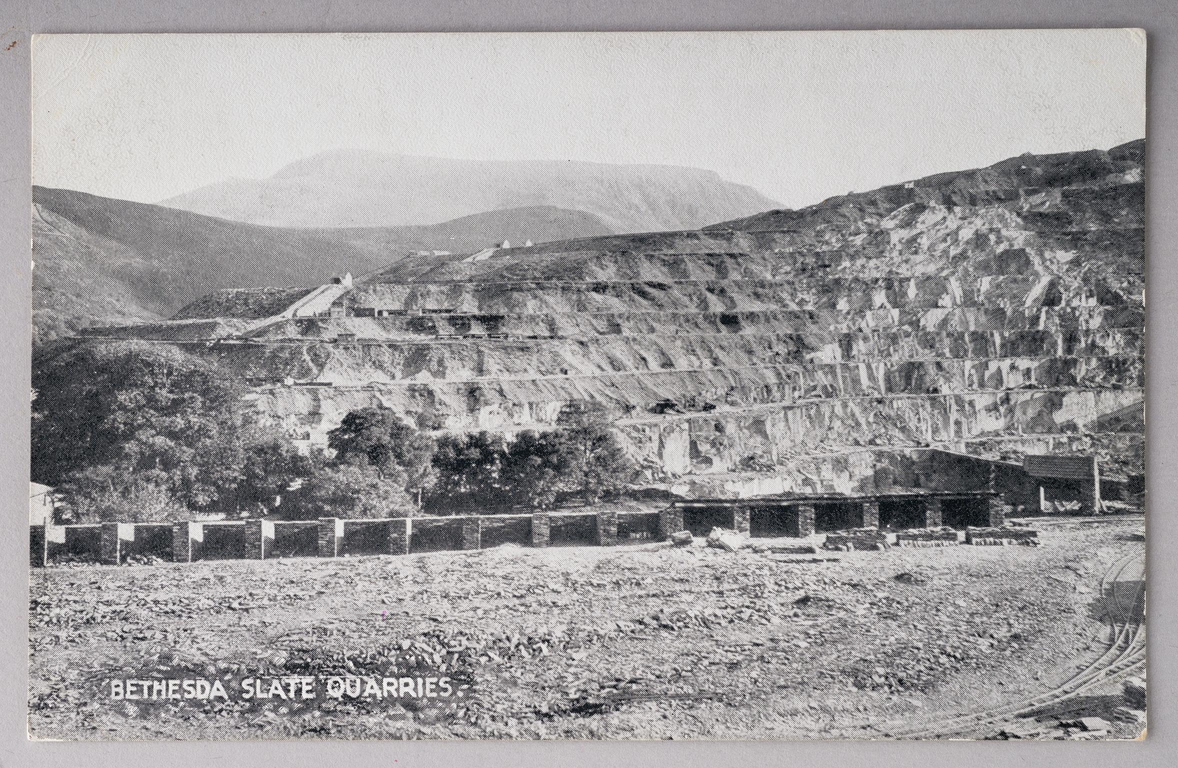 Bethesda Slate Quarries (postcard)