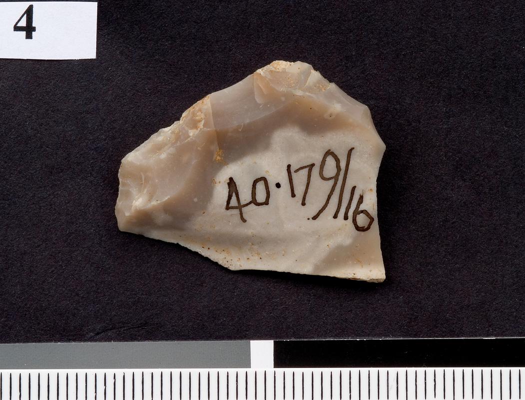 Prehistoric flint flake