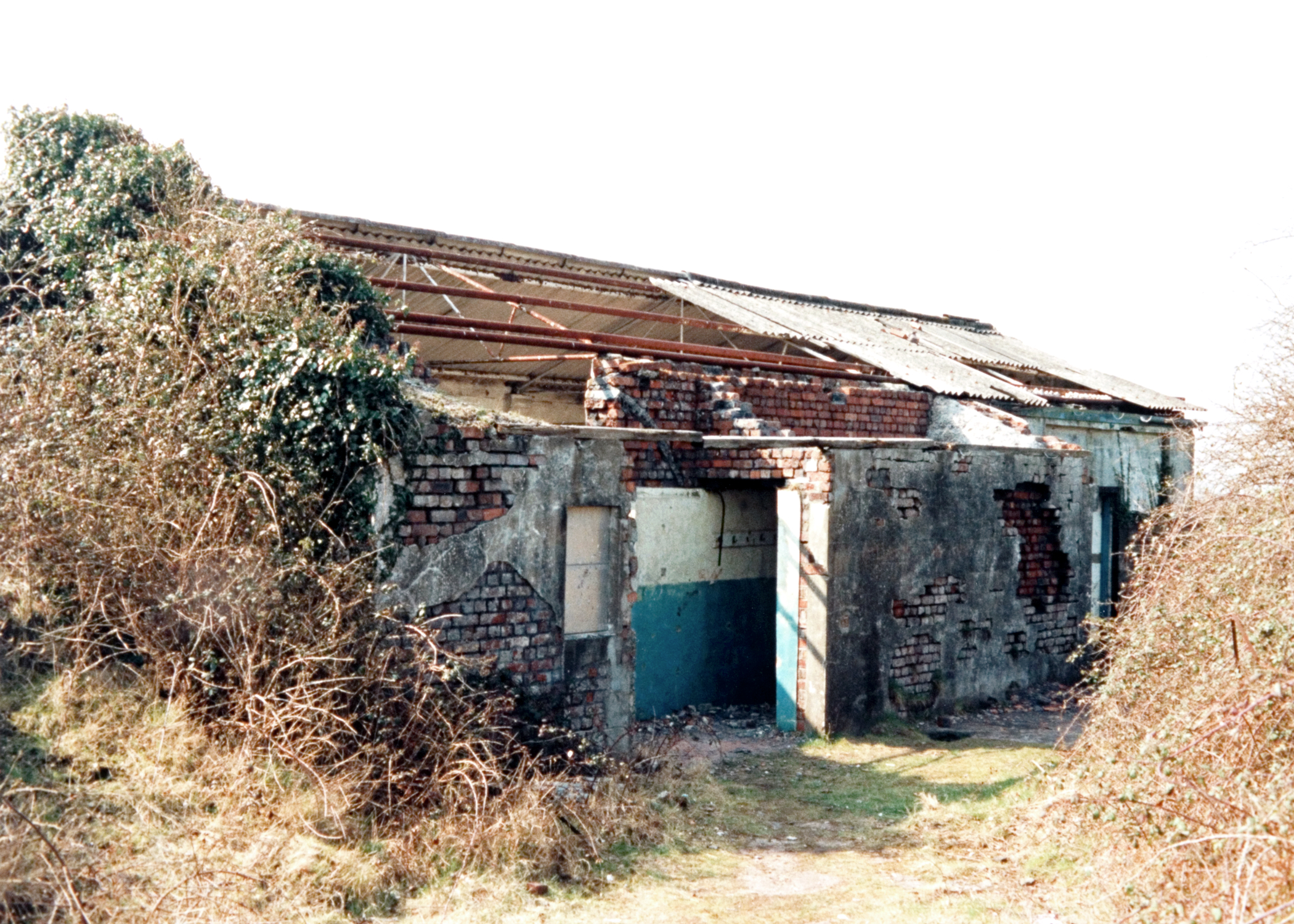 Caeduke Colliery remains, photograph