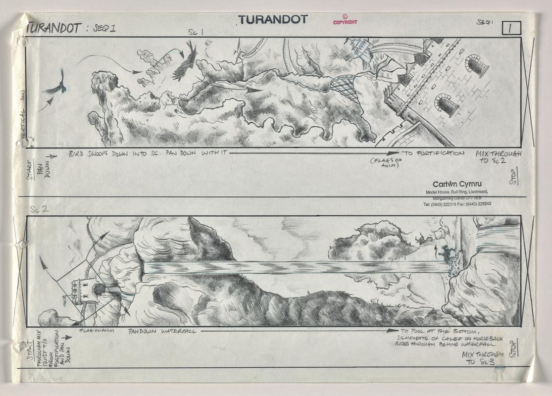 Turandot, animation artwork