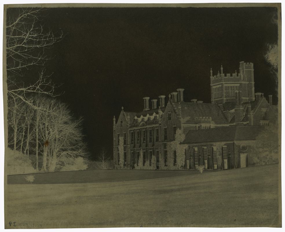 Melbury House, Dorset, negative