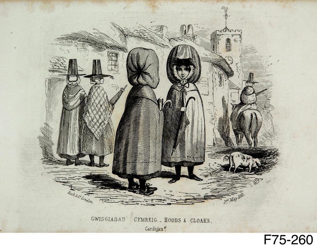 Welsh costume illustration