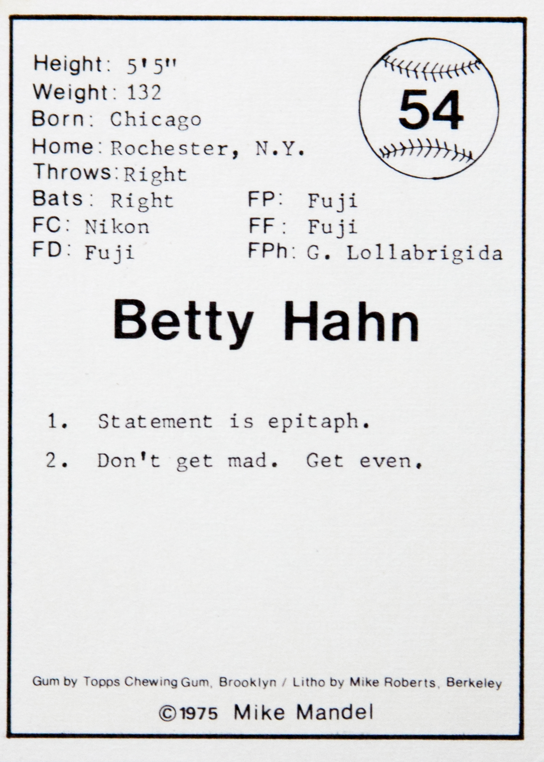 Betty Hahn
