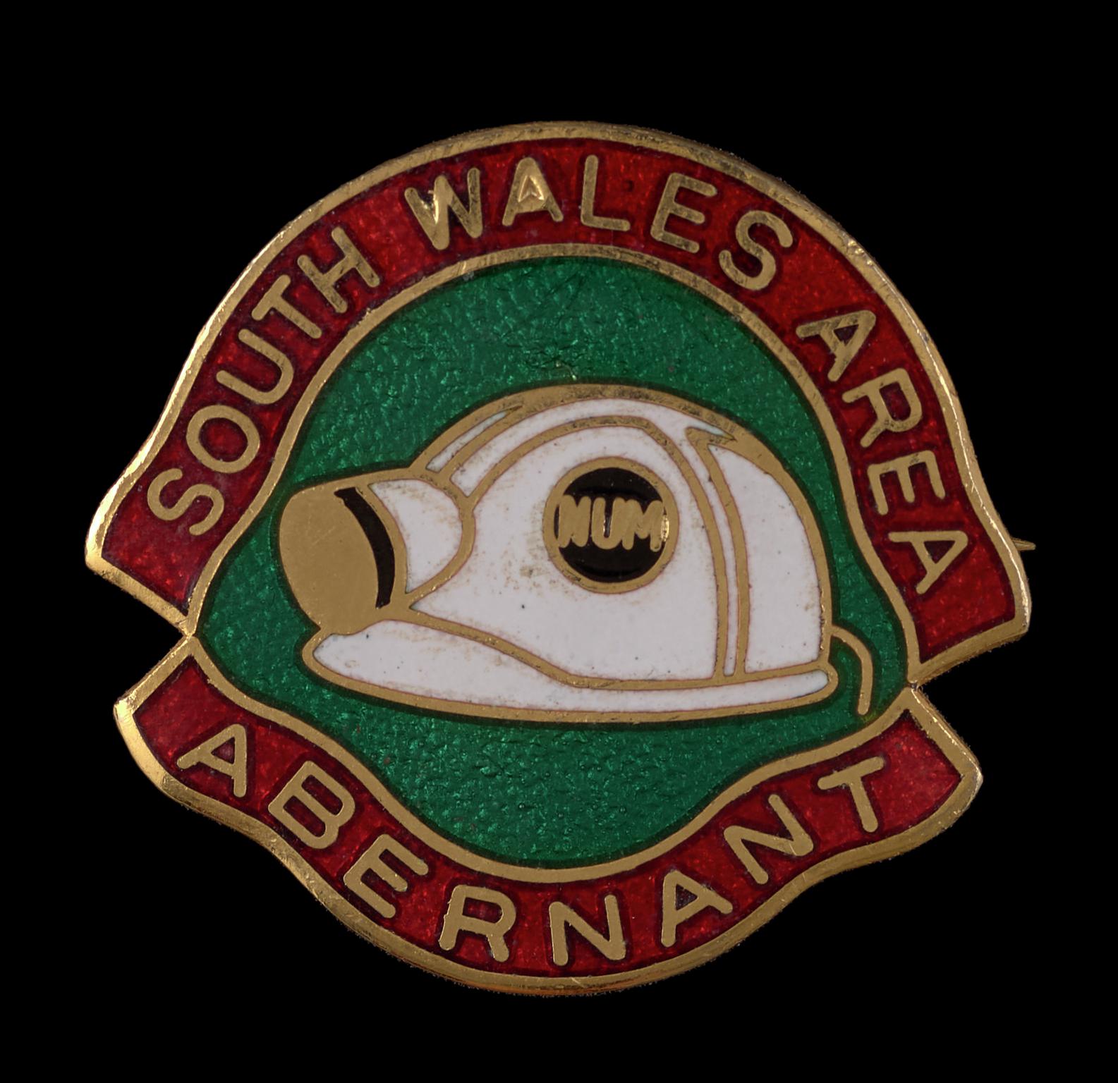 Abernant Colliery, badge