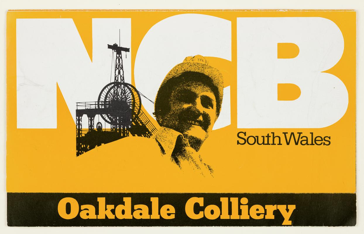 Leaflet N.C.B. South Wales Oakdale Colliery

Promotional history of the colliery with statistical table.
