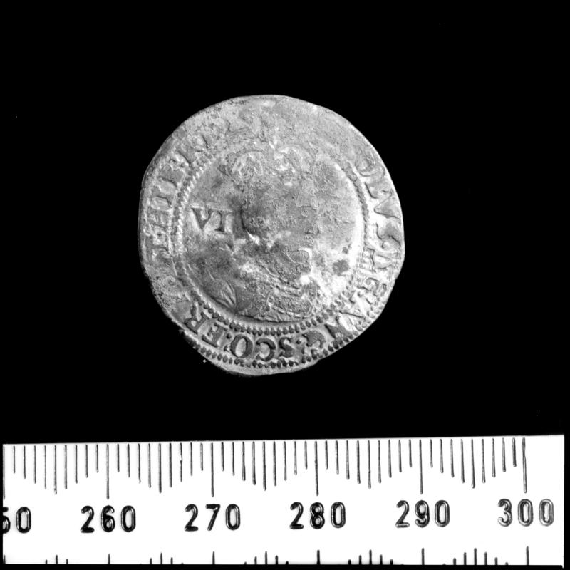 Tregwynt Hoard - James I silver sixpence