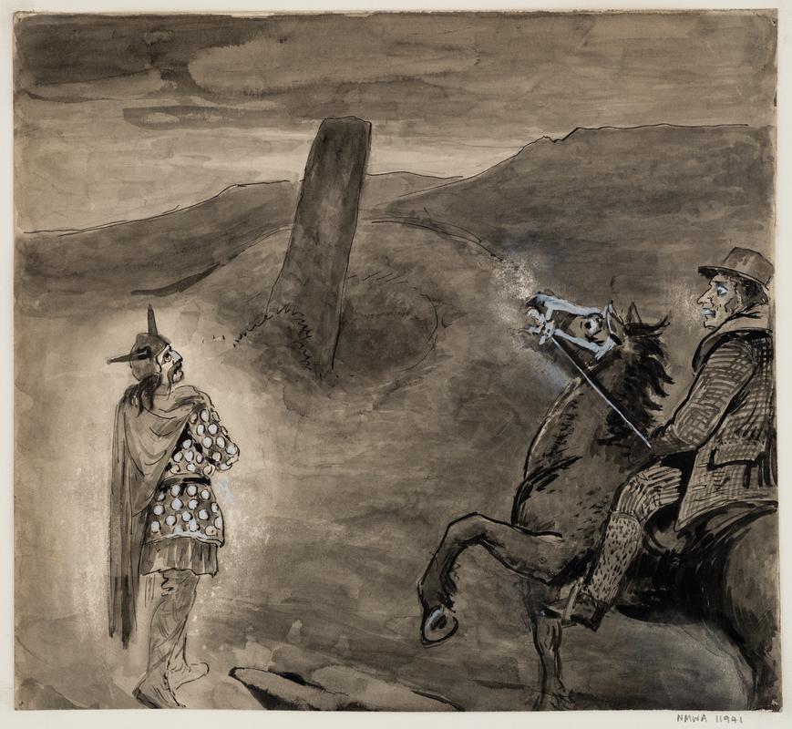 British Goblins 56: Ghost of the Warrior at Maen Llythrog