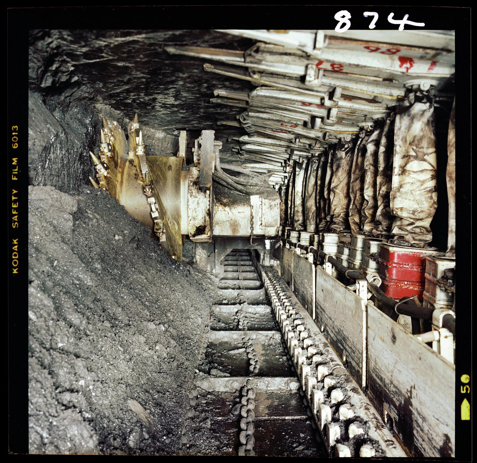 Nantgarw Colliery, film negative