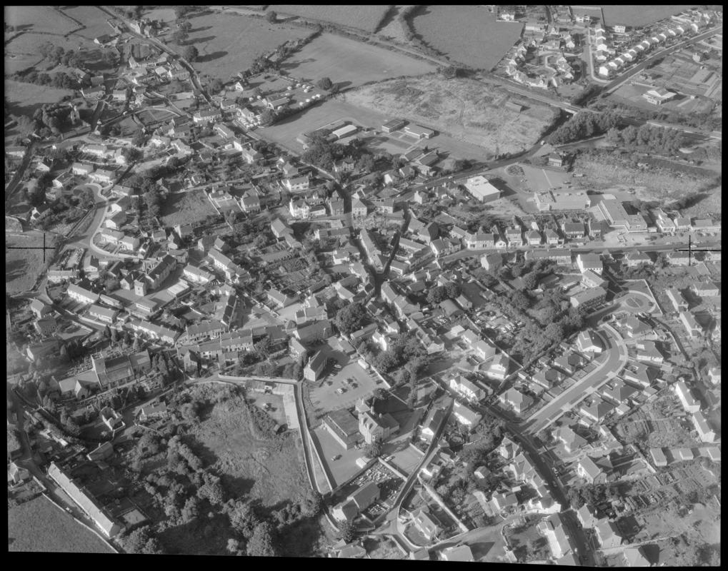 Aerial view of Llantwit Major.