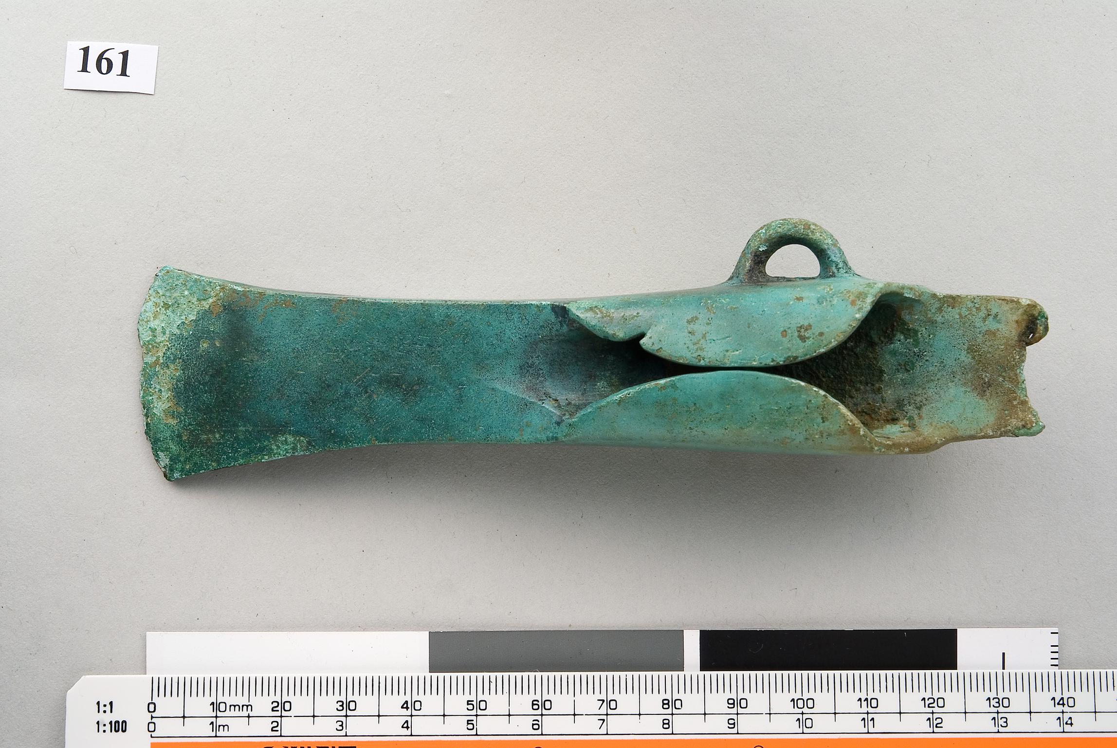 Late Bronze Age bronze winged axe