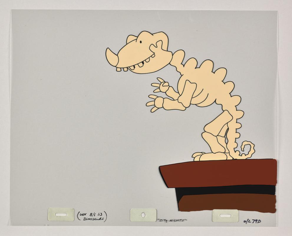 Funny Bones overlay animation production artwork from episode &#039;City Nights&#039;.