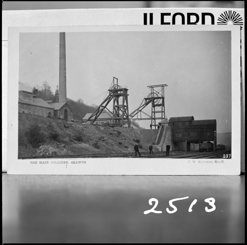 Main Colliery, film negative