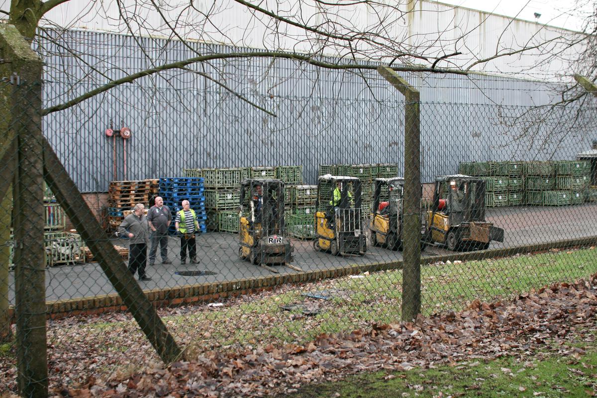 Hoover factory march, Merthyr Tydfil, photograph