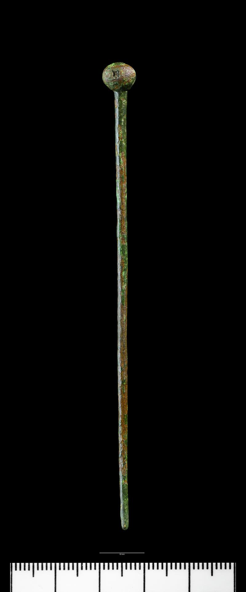 Roman copper alloy hairpin