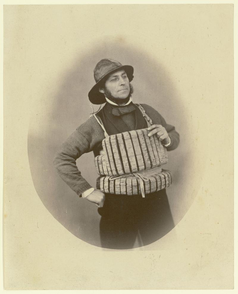 Commander of the Lifeboat, Mr Perrot, photograph