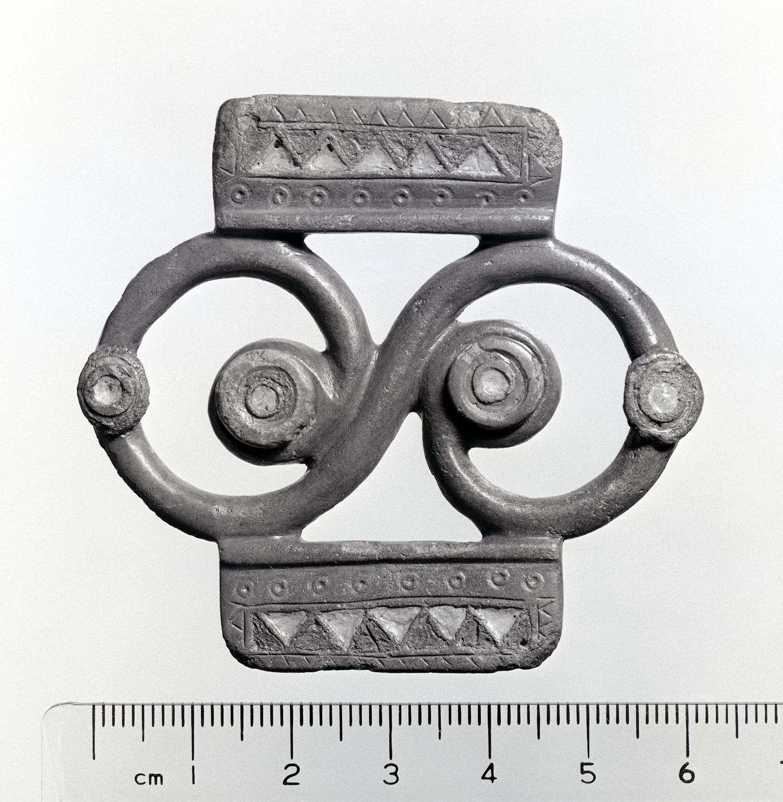 Iron Age copper alloy strap union (replica)