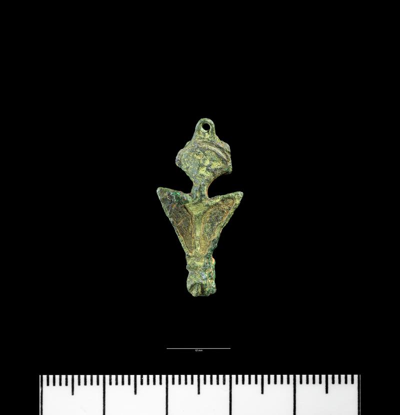 Roman copper alloy fly brooch