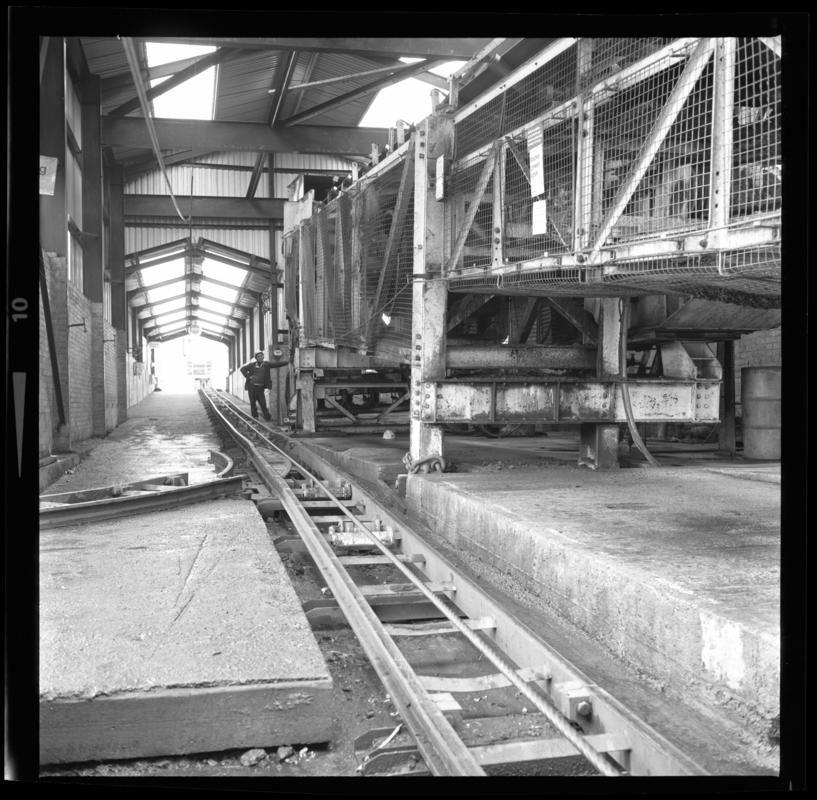 Blaenant Colliery, film negative
