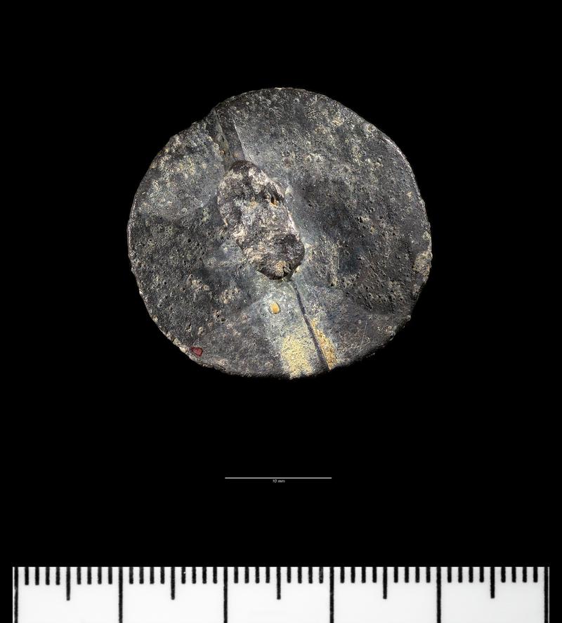 Medieval / Post-Medieval tin alloy dress fastener