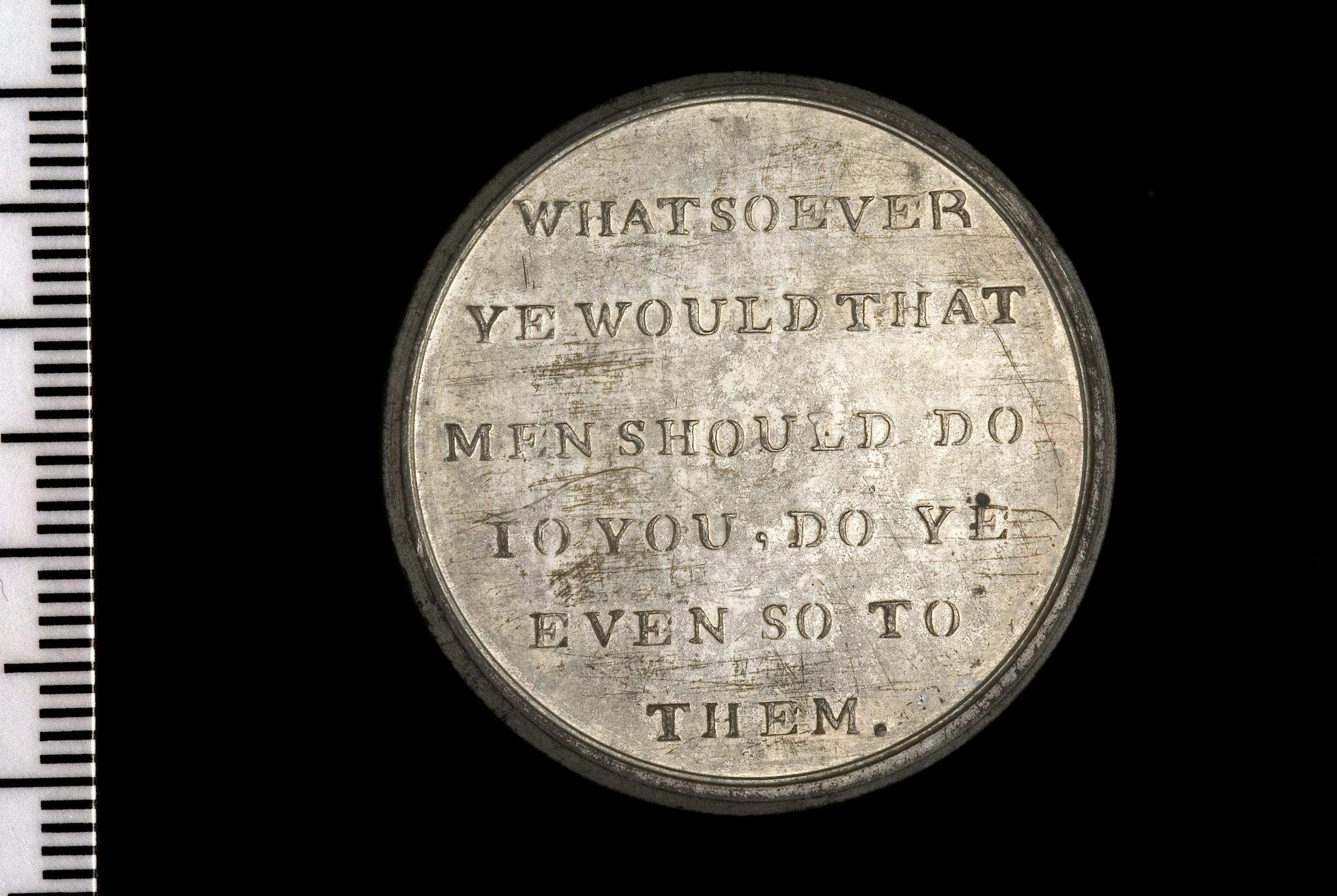 Medal; anti-slavery c.1787-1807