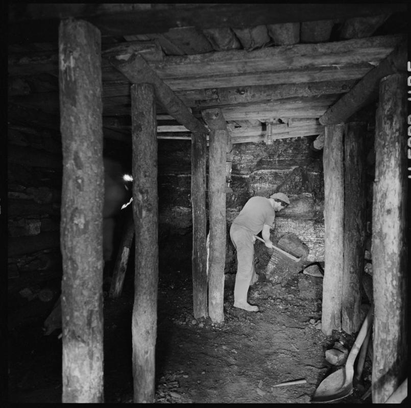 Big Pit Colliery, film negative