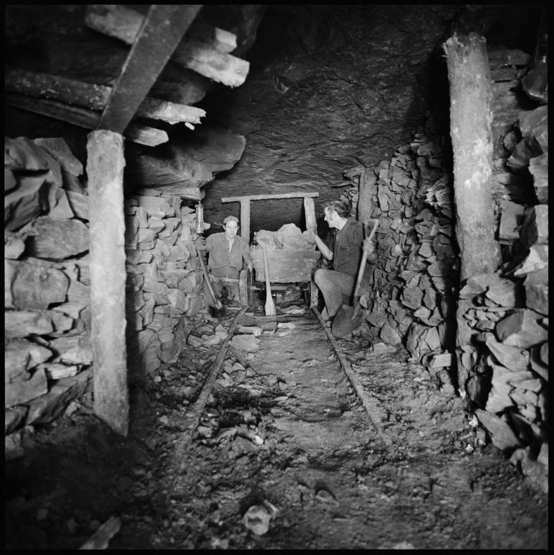 Big Pit Mining Museum, film negative