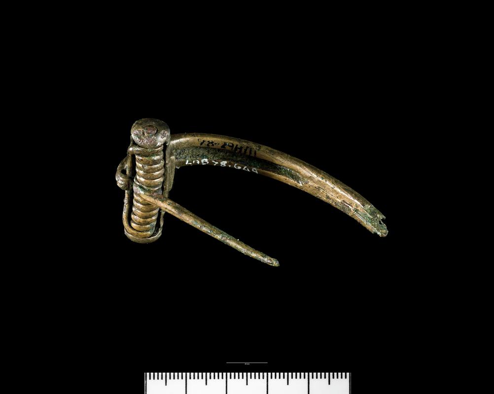 Roman copper alloy Polden Hill brooch