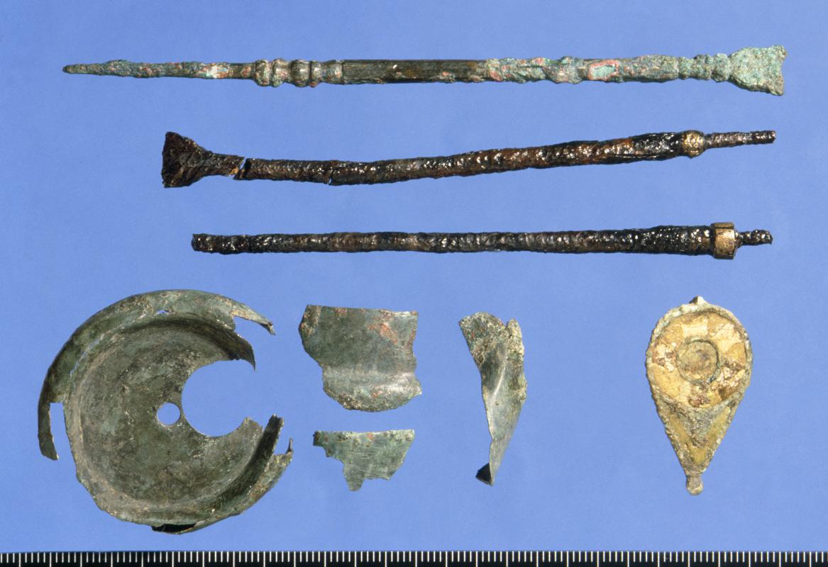 Finds from Caerwent  forum basilica excavations