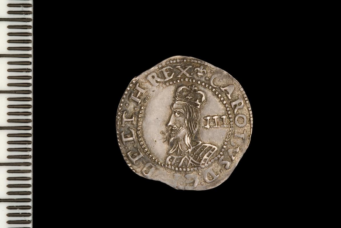 Charles I threepence