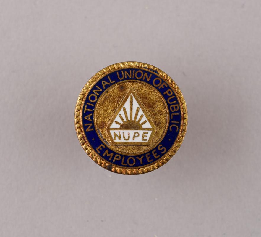 National Union of Public Employees, badge