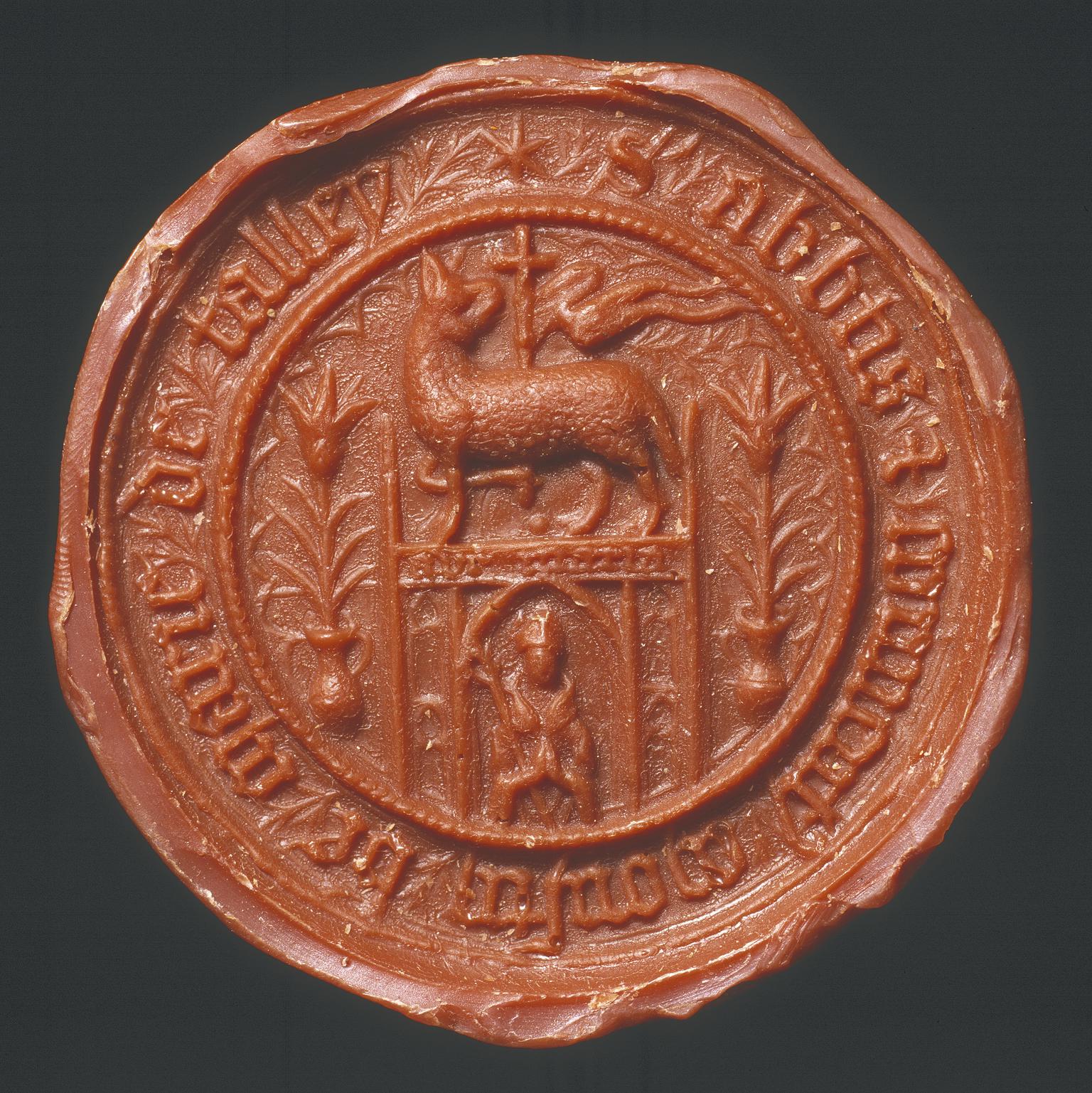 Seal impression: Premonstratensian Abbey, Talley