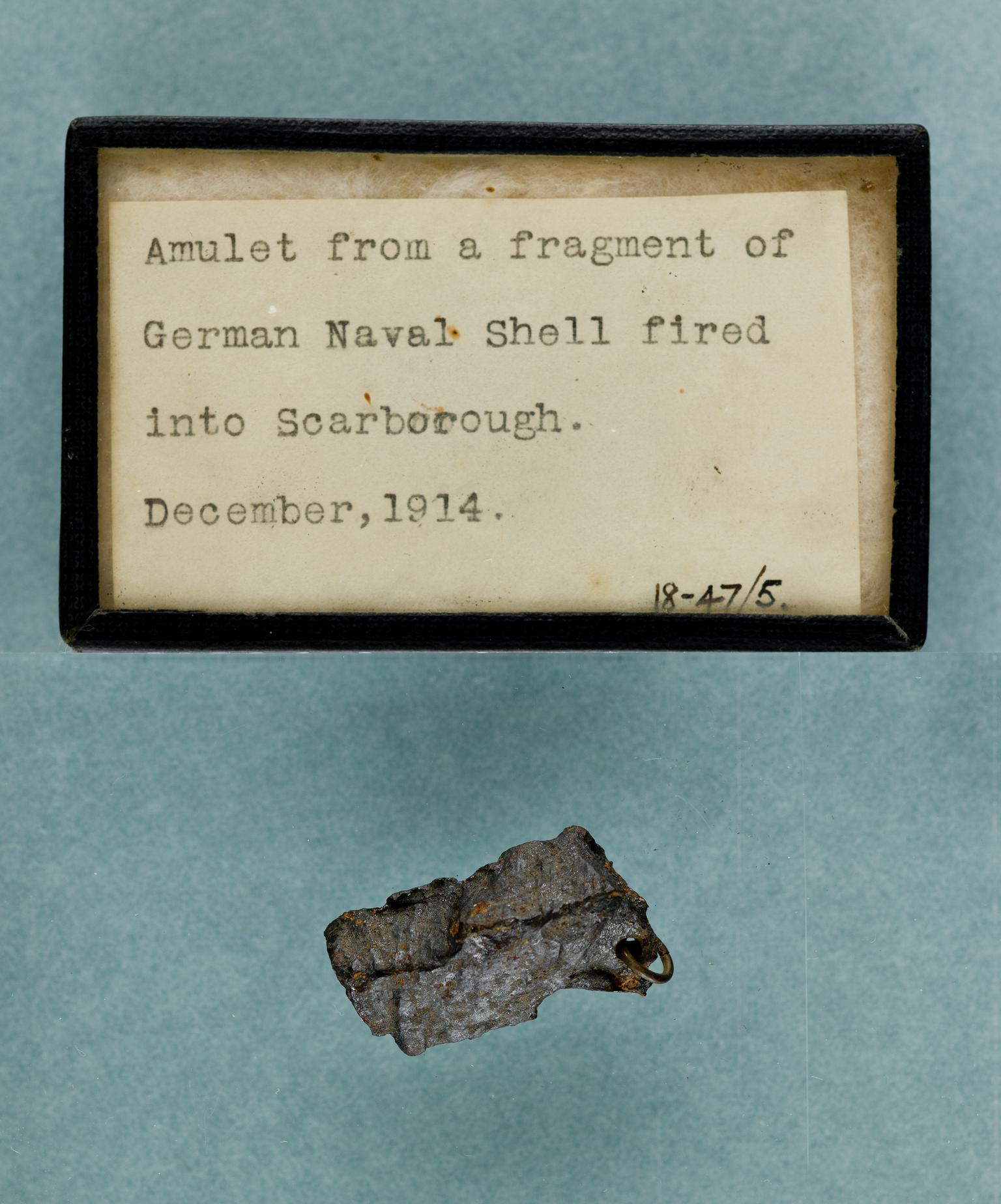 Fragment of German naval shell