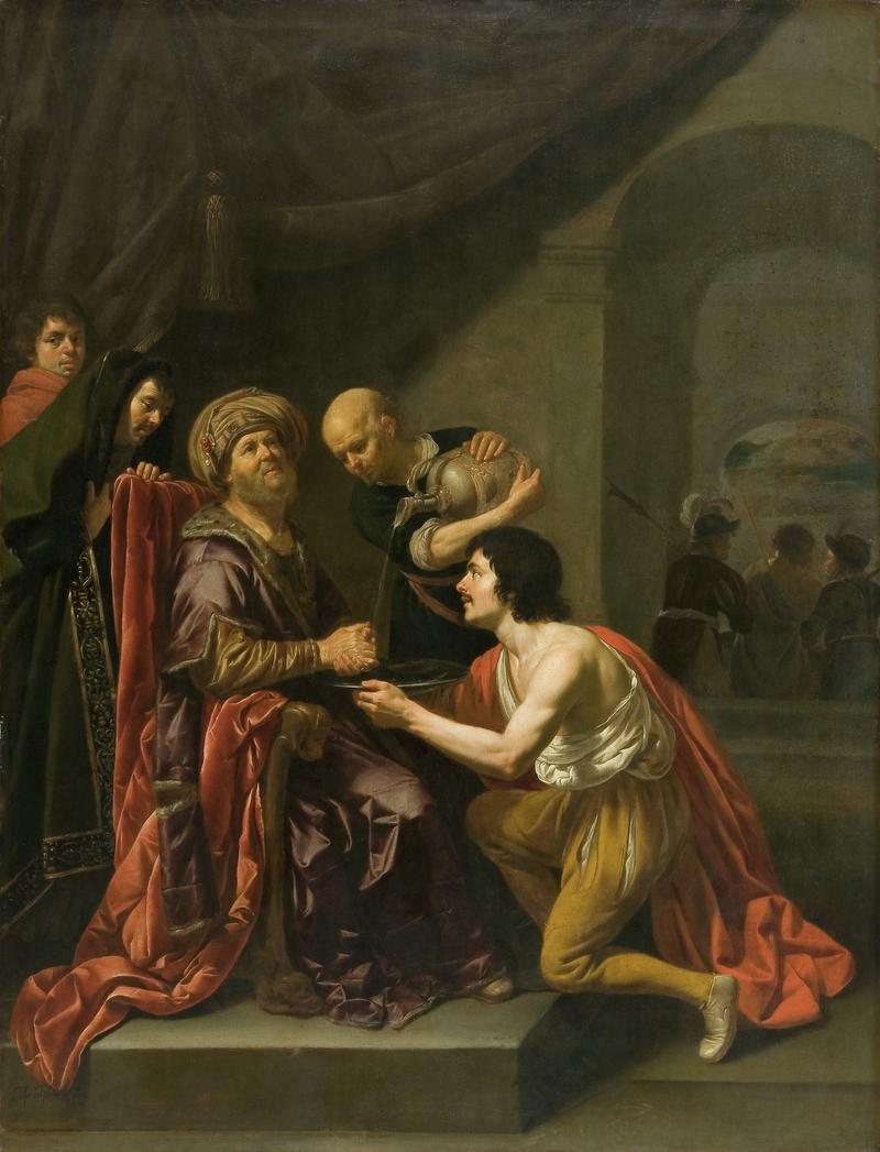 Pilate Washing his hands