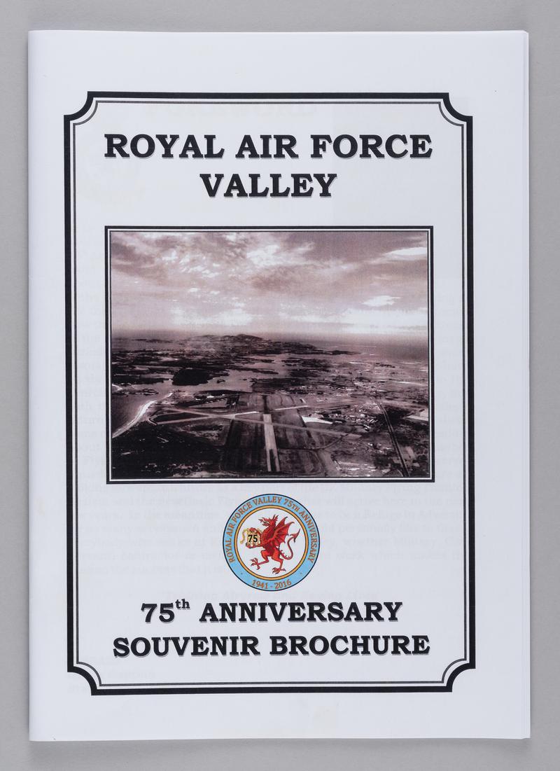 Royal Air Force Valley 75th anniversary booklet