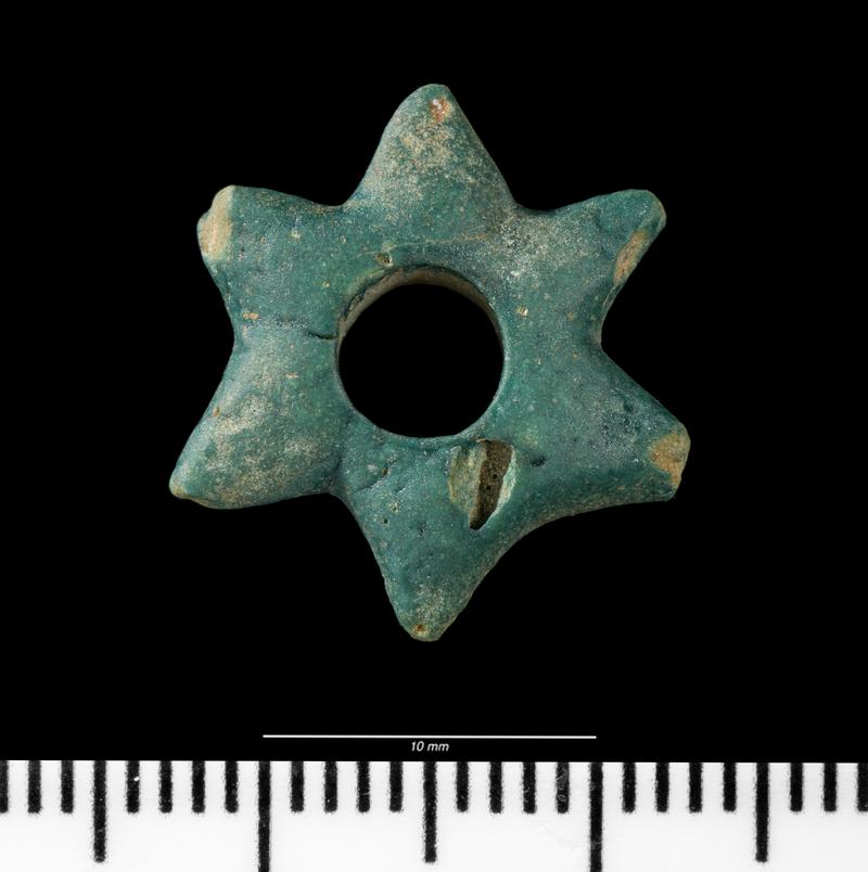 Early Bronze Age faience bead