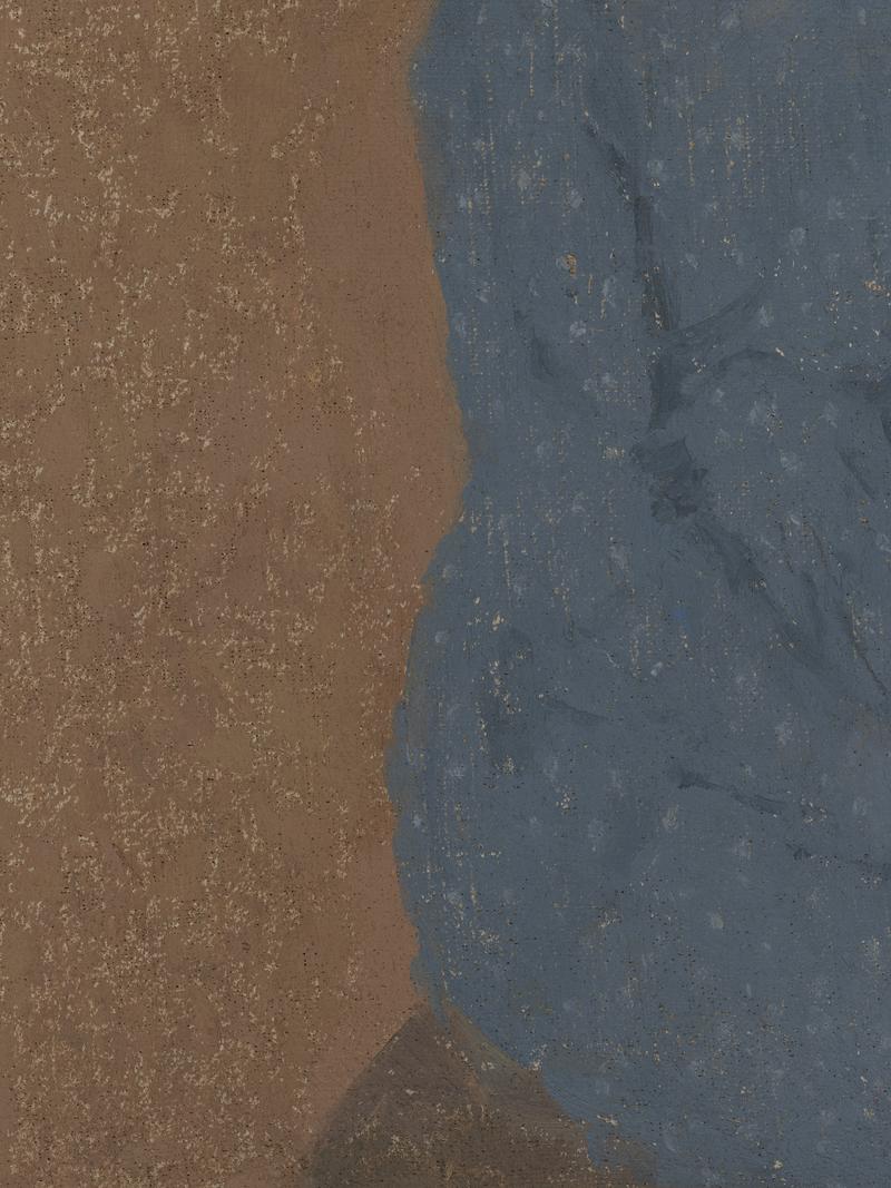 Girl in a blue dress