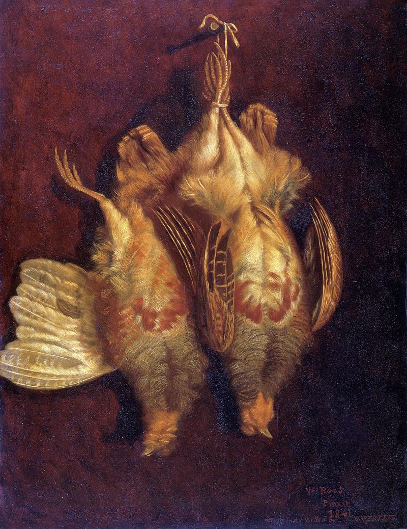 Still life with partridges