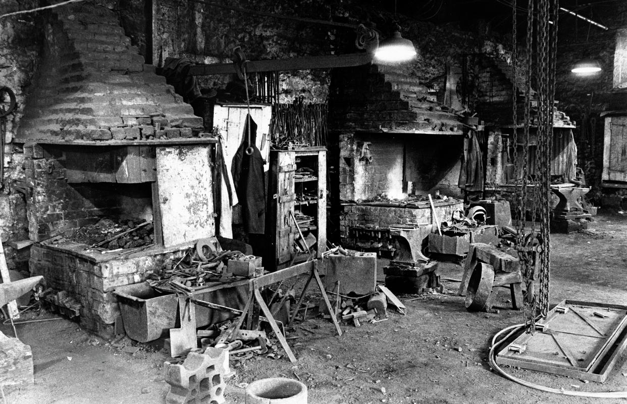 Interior of forge, Big Pit
