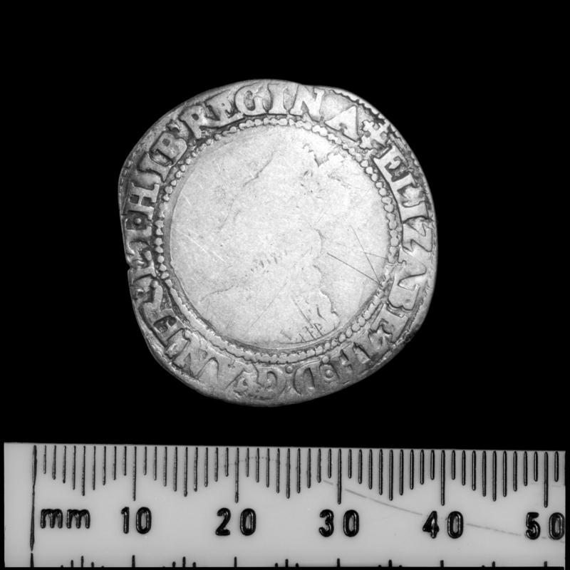 Tregwynt Hoard - Elizabeth I silver shilling