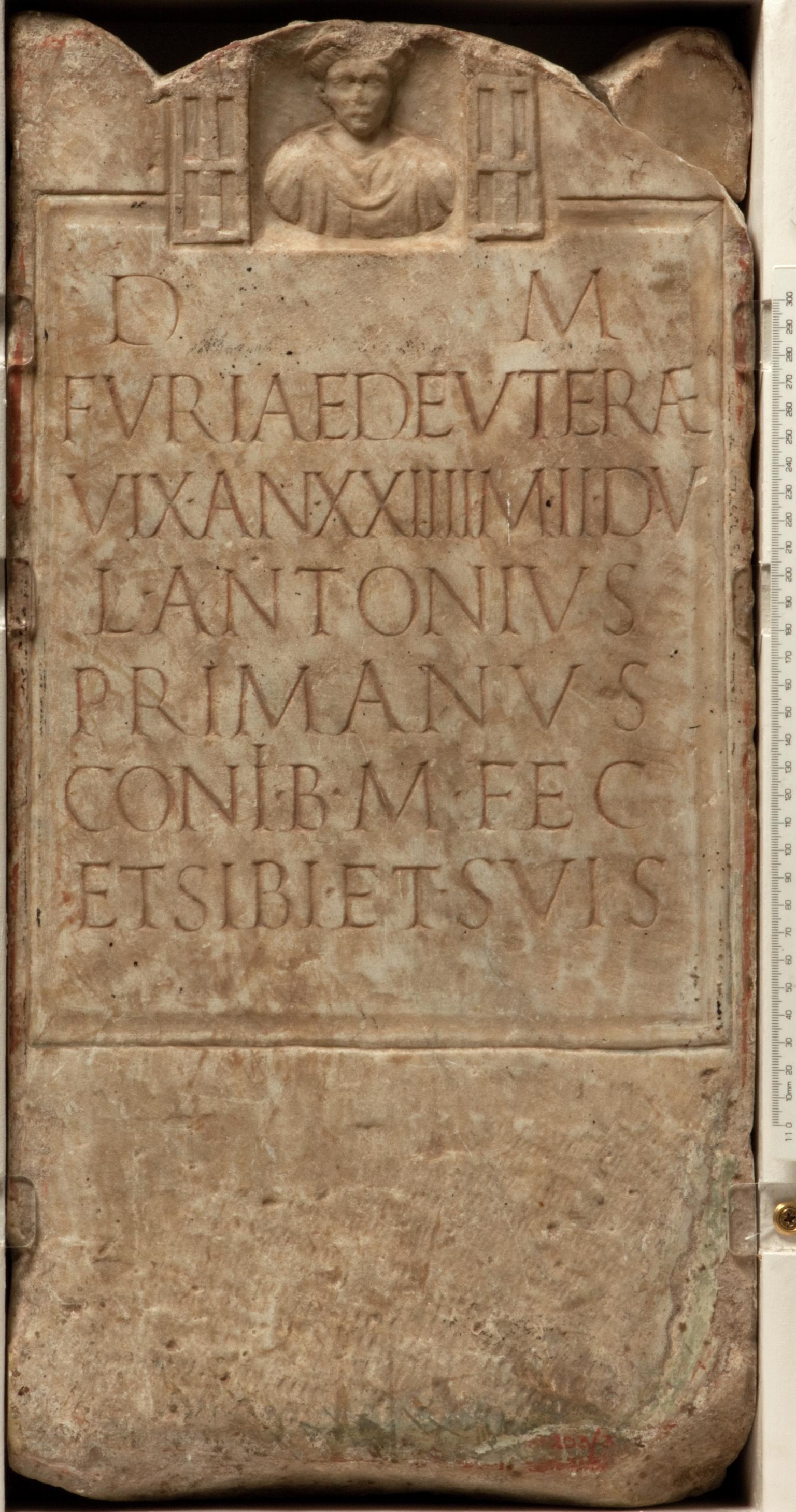 Roman stone inscription
