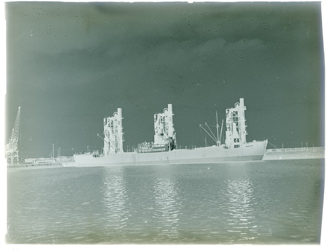 S.S. GRAIGLAS, glass negative