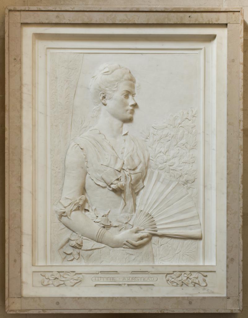 The sculptor&#039;s daughter, Lottie Armstead