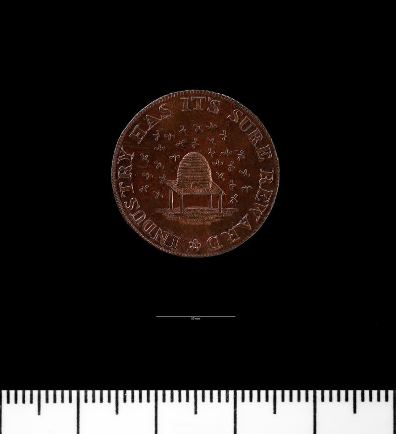 18th century token: Cambridge (County)