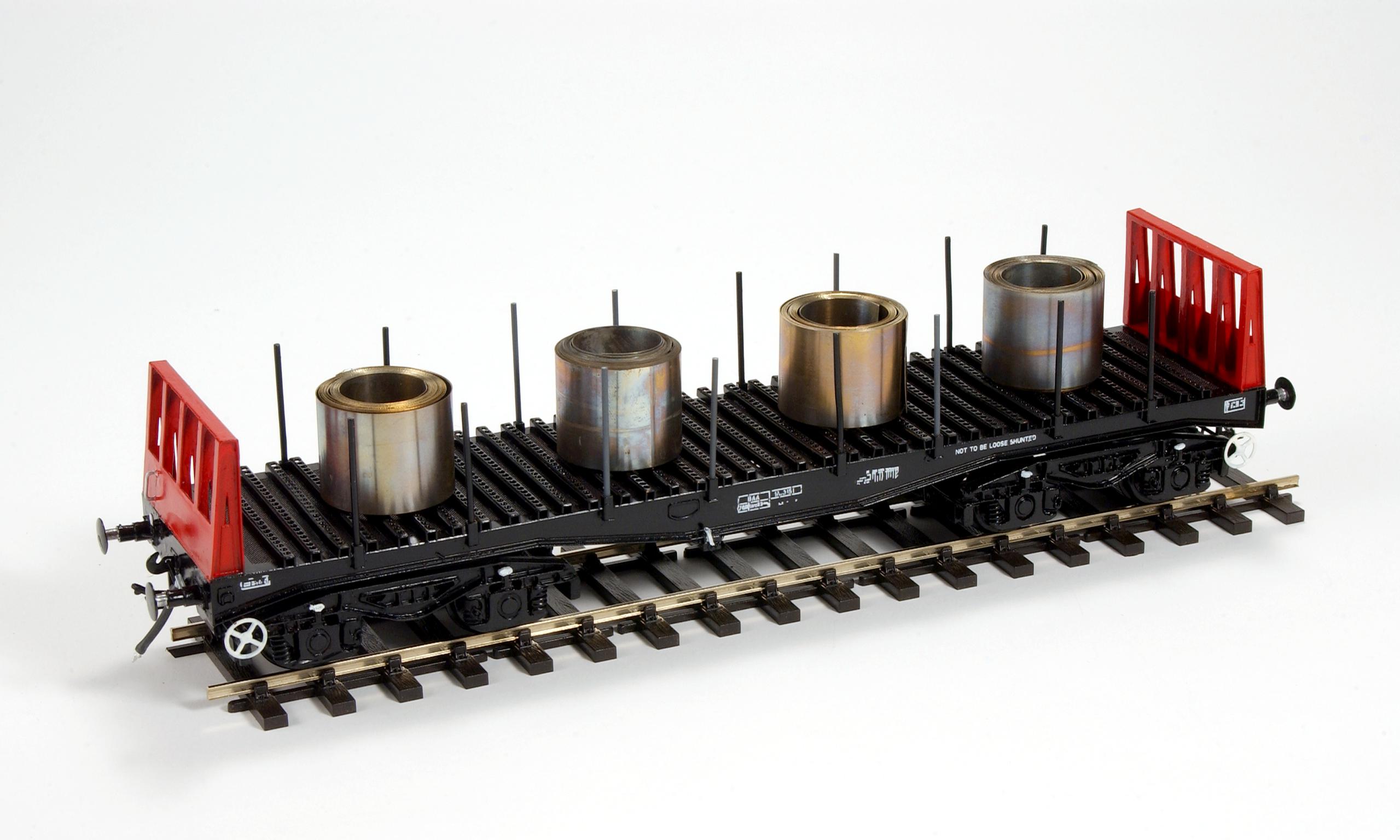 Steel coil carrier model